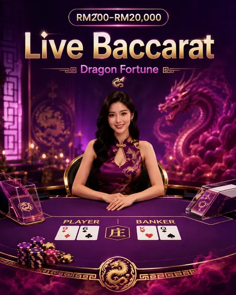 Live Baccarat · Dragon Fortune