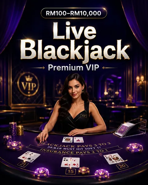 Live Blackjack · Premium VIP